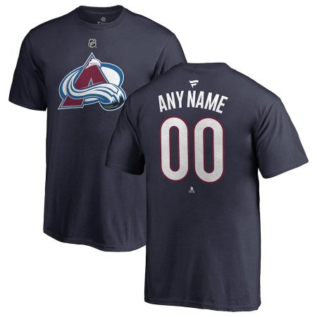 Colorado Avalanche - Team Authentic NHL T-Shirt with Name and Number
