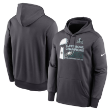 Philadelphia Eagles - Super Bowl LIX Champs Locker Room NFL Mikina s kapucňou