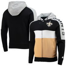 New Orleans Saints - Playoffs Color Block NFL Bluza z kapturem