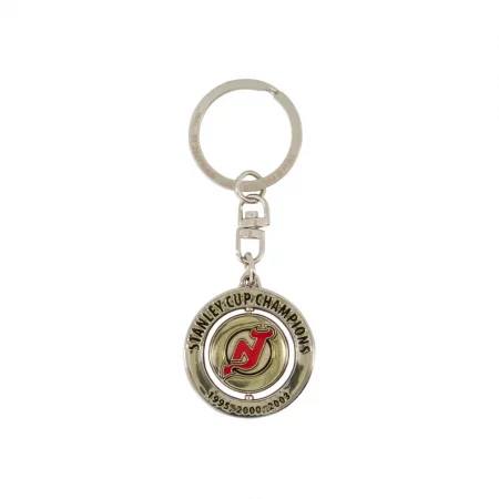 New Jersey Devils - Stanley Cup Spinner NHL Keychain