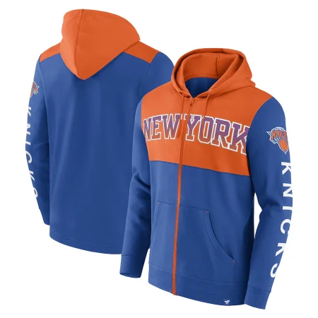 New York Knicks - Skyhook Coloblock NBA Mikina s kapucí