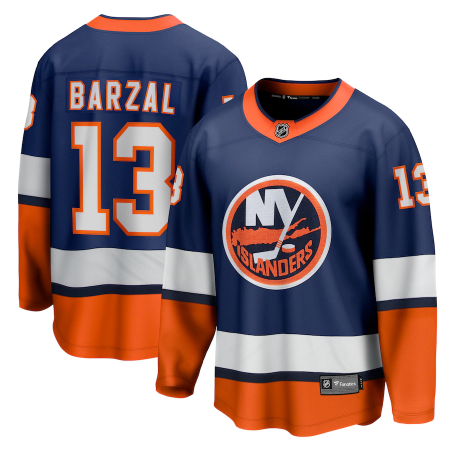 New York Islanders - Mathew Barzal Breakaway Reverse Retro NHL Jersey