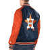 Houston Astros - Full-Snap Varsity Satin MLB Kurtka