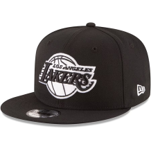 Los Angeles Lakers - Black & White 9FIFTY NBA Czapka