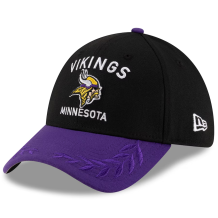 Minnesota Vikings - 2025 Draft 39Thirty Black NFL Hat