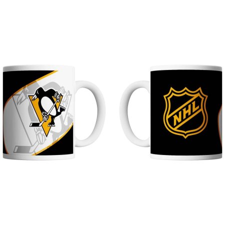 Pittsburgh Penguins - Shadow Logo & Shield NHL Becher