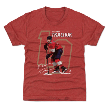 Florida Panthers Detské - Matthew Tkachuk Offset Red NHL Tričko