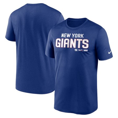 New York Giants - Legend Community Blue NFL T-Shirt