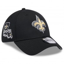 New Orleans Saints - 2024 Draft Black 39THIRTY NFL Czapka