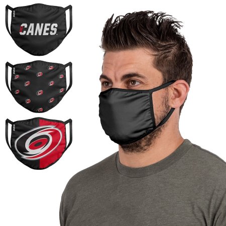 Carolina Hurricanes - Sport Team 3-pack NHL face mask
