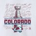 Colorado Avalanche - 2022 Stanley Cup Champions Signatures NHL T-Shirt