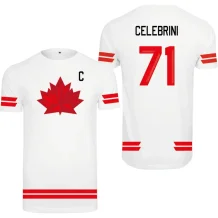 Canada - Macklin Celebrini 2026 Hockey T-shirt - White