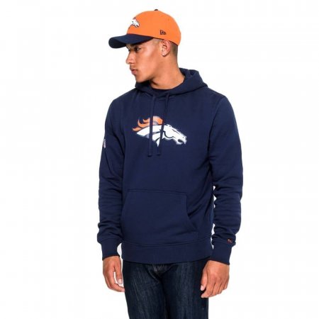 Denver Broncos - Logo Hoodie NFL Mikina s kapucňou
