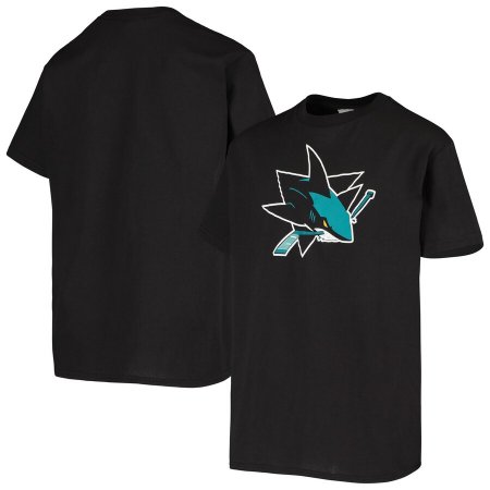San Jose Sharks Youth - Alternate Black NHL T-Shirt