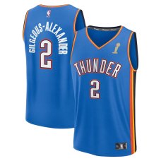 Oklahoma City Thunder  - Shai Gilgeous-Alexander 2025 Champions Replica NBA Dres