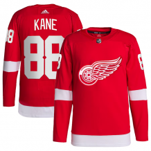 Detroit Red Wings - Patrick Kane Authentic Primegreen Red NHL Trikot