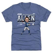 Buffalo Bills - Josh Allen Cartoon NFL Tričko
