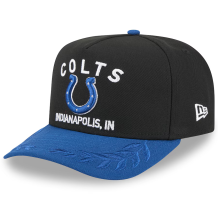Indianapolis Colts - 2025 Draft 9Fifty Black NFL Šiltovka