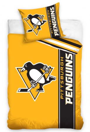 Pittsburgh Penguins - Belt Stripe NHL Posteľné obliečky