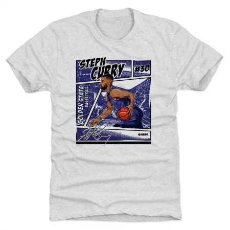 Golden State Warriors - Stephen Curry Comic White NBA T-Shirt