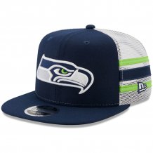 Seattle Seahawks - Stripe Trucker 9Fifty NFL Hat