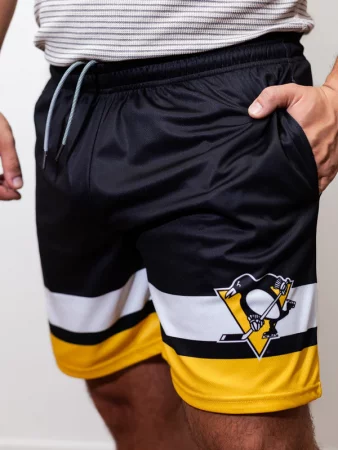 Pittsburgh Penguins - Mesh Hockey NHL Shorts