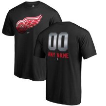 Detroit Red Wings - Midnight Mascot NHL T-Shirt with Name and Number