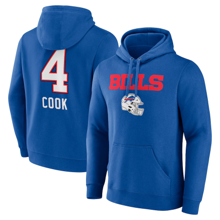 Buffalo Bills - James Cook Wordmark NFL Mikina s kapucí