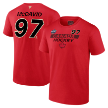 Kanada - Connor McDavid 4 Nations Tričko