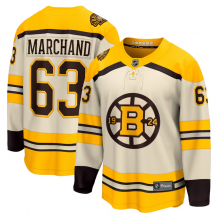 Boston Bruins - Brad Marchand 100th Anniversary Breakaway Alternatey NHL Trikot