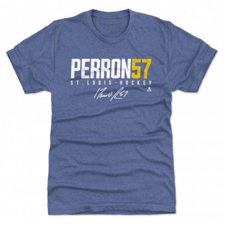 St.Louis Blues - David Perron Elite NHL T-Shirt