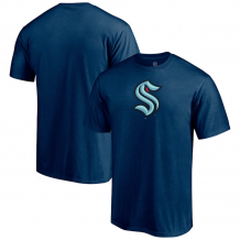 Seattle Kraken - Primary Logo Navy NHL T-Shirt