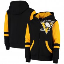 Pittsburgh Penguins Dětská - Faceoff Full-zip NHL Mikina s kapucí