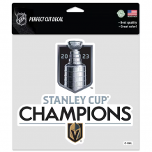 Vegas Golden Knights - 2023 Stanley Cup Champs Big NHL Aufkleber