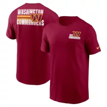 Washington Commanders - Blitz Essential Burgundy NFL T-Shirt