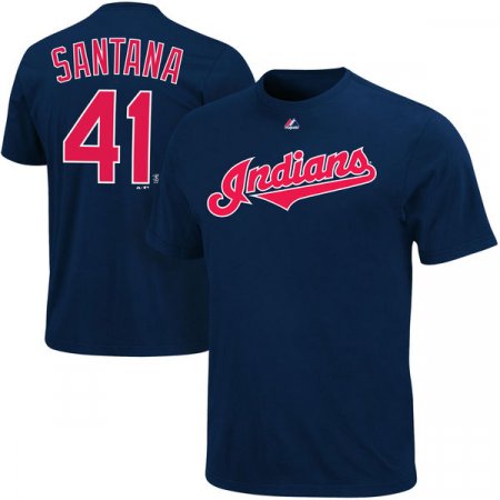 Cleveland Indians - Carlos Santana MLB T-Shirt