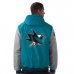 San Jose Sharks - Cold Front NHL Jacke - Größe: XL/USA=XXL/EU