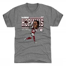 Arizona Cardinals - DeAndre Hopkins Cartoon Gray NFL T-Shirt