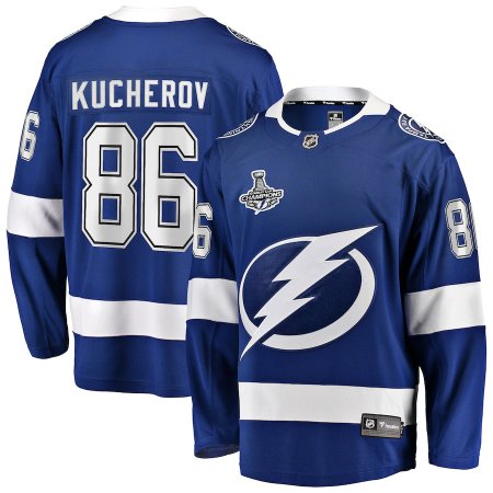 Tampa Bay Lightning - Nikita Kucherov 2020 Stanley Cup Champions Home NHL Trikot