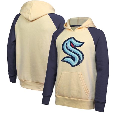 Seattle Kraken - Logo Raglan NHL Sweatshirt
