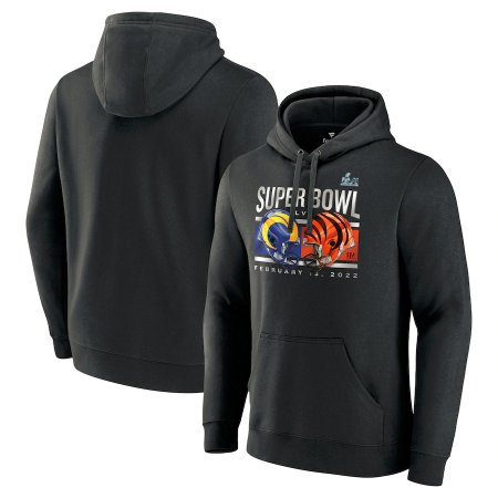Rams vs. Bengals - Super Bowl LVI Matchup NFL Sweatshirt