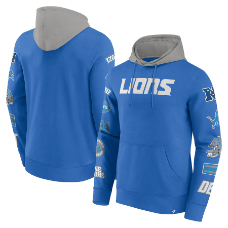 Detroit Lions - Patched Out NFL Bluza s kapturem