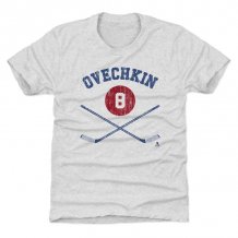 Washington Capitals Dziecięcy - Alexander Ovechkin Sticks White NHL Koszułka