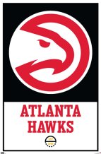 Atlanta Hawks - NBA Plakat