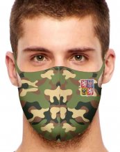 Sport Protective face mask Czech Camo2 / volume discount