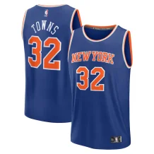 New York Knicks Youth - Karl-Anthony Towns Fast Break Replica NBA Jersey