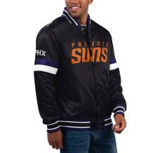 Phoenix Suns - Full-Snap Varsity Home Satin NBA Kurtka
