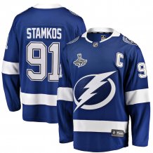 Tampa Bay Lightning - Steven Stamkos 2020 Stanley Cup Champions Home NHL Jersey