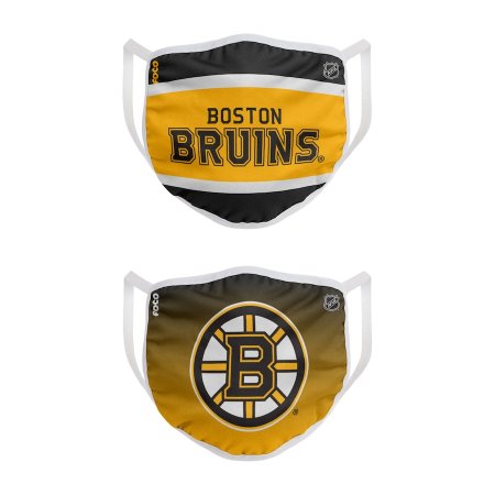 Boston Bruins - Colorblock 2-pack NHL rúško