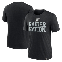 Las Vegas Raiders - Blitz Tri-Blend NFL T-Shirt
